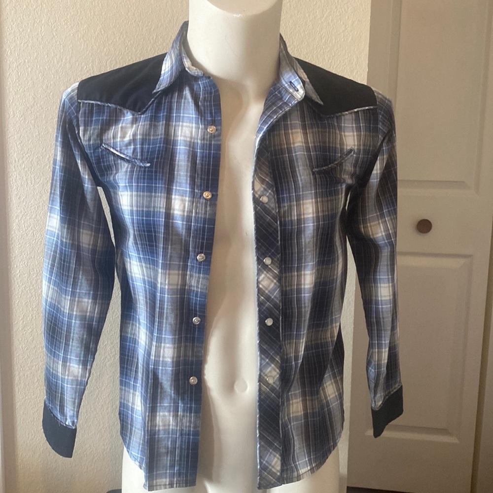 Boys western long sleeve shirt